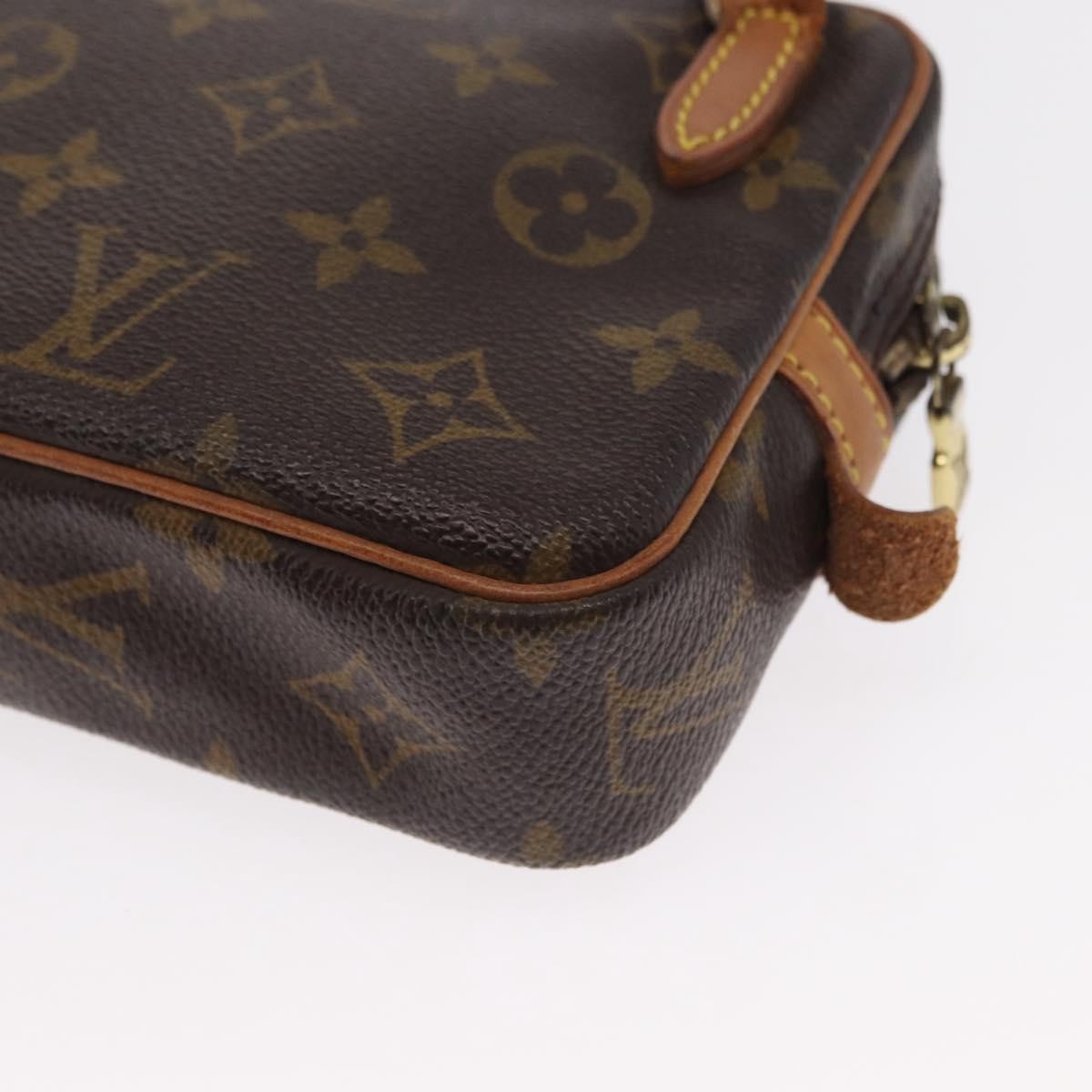 Louis Vuitton Pochette Marly Bandouliere Bag Monogram Canvas Brown Canvas Shoulder Bag