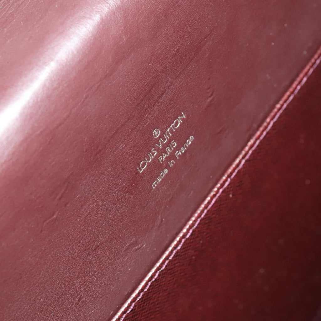 Louis Vuitton Rendez-Vous Shoulder Bag Monogram Metal Calfskin Brown Leather Bag