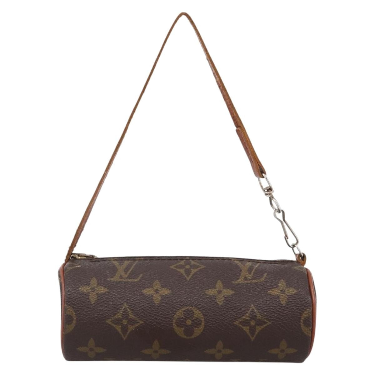Louis Vuitton Papillon Pochette Monogram Canvas Brown Canvas Clutche & Pouche Bag