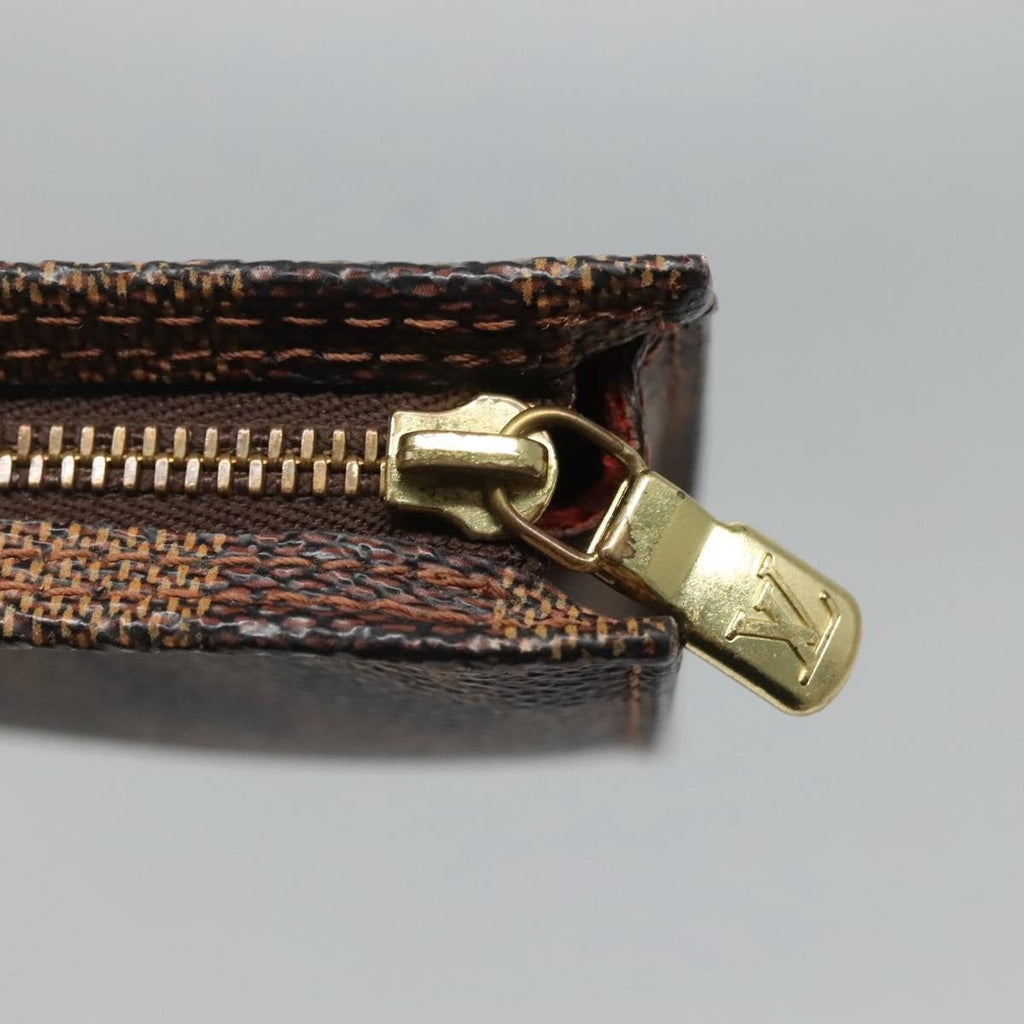 Louis Vuitton Marais Bucket Zip Pouch Damier Brown Canvas Clutche & Pouche Bag