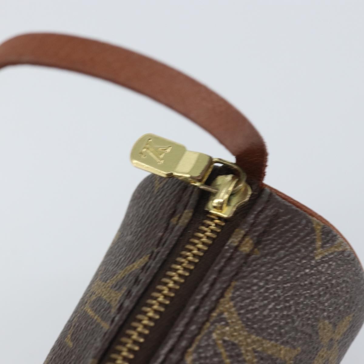 Louis Vuitton Papillon Pochette Monogram Canvas Brown Canvas Clutche & Pouche Bag