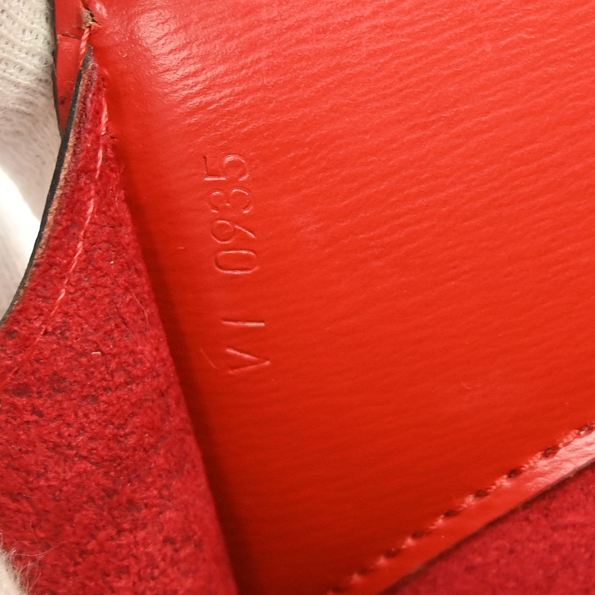Louis Vuitton Cluny Shoulder Bag Epi Leather Red Leather Shoulder Bag