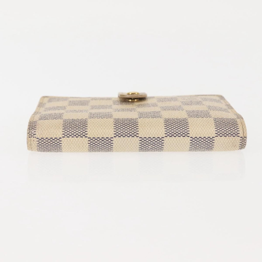 Louis Vuitton Agenda Cover Damier Azur Beige Canvas Toiletry Case Accessory