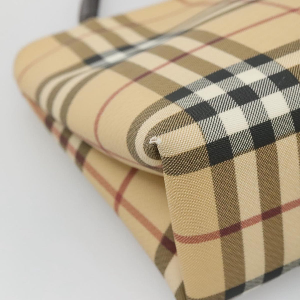 Burberry Nova Check Handbag Nova Check Canvas Beige Canvas Handbag
