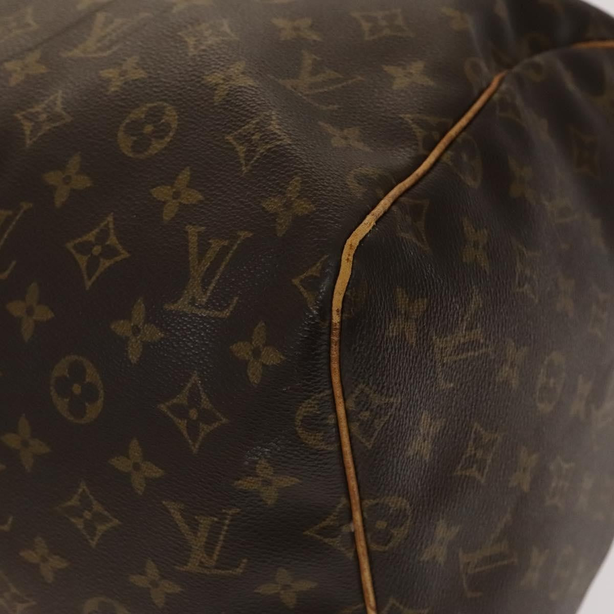 Louis Vuitton Keepall Bag Monogram Canvas Brown Canvas Travel Bag