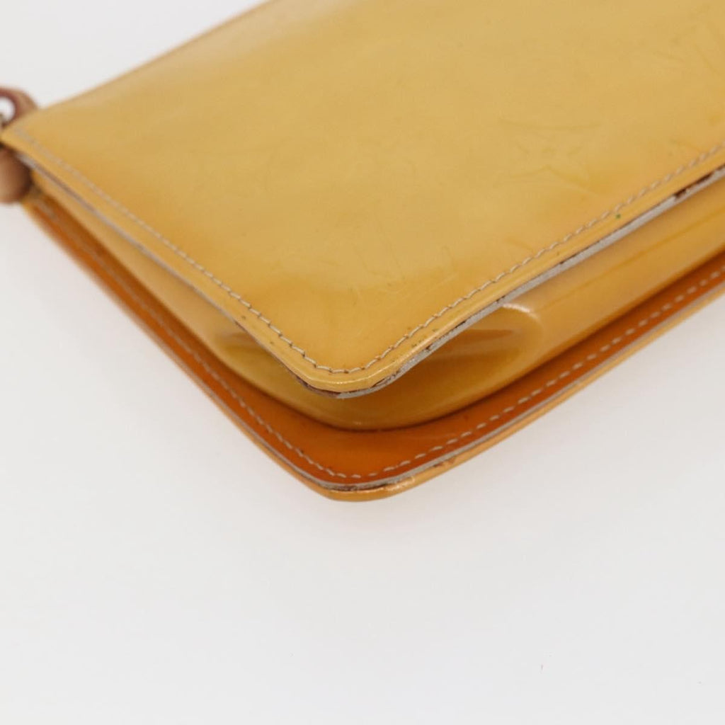 Louis Vuitton Lexington Pochette Monogram Vernis Beige Patent_Leather Clutche & Pouche Bag