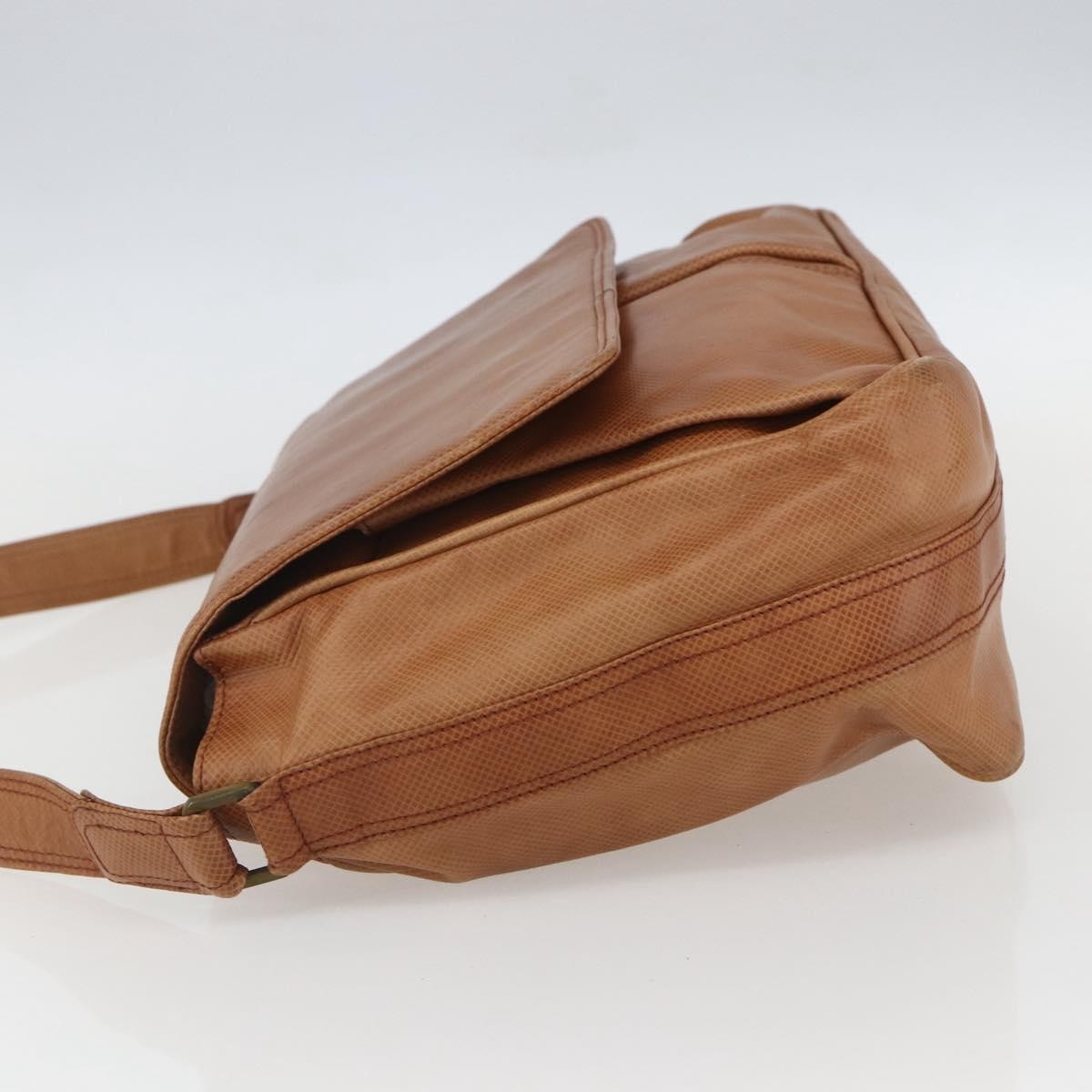 Bottega Veneta Vintage Shoulder Bag Leather Brown Leather Shoulder Bag Bag