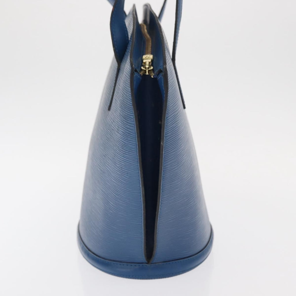 Louis Vuitton Saint Jacques Handbag Epi Leather Blue Leather Shoulder Bag