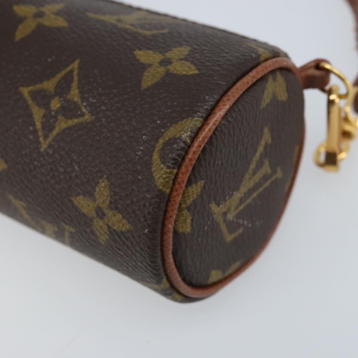 Louis Vuitton Papillon Pochette Monogram Canvas Brown Canvas Clutche & Pouche Bag
