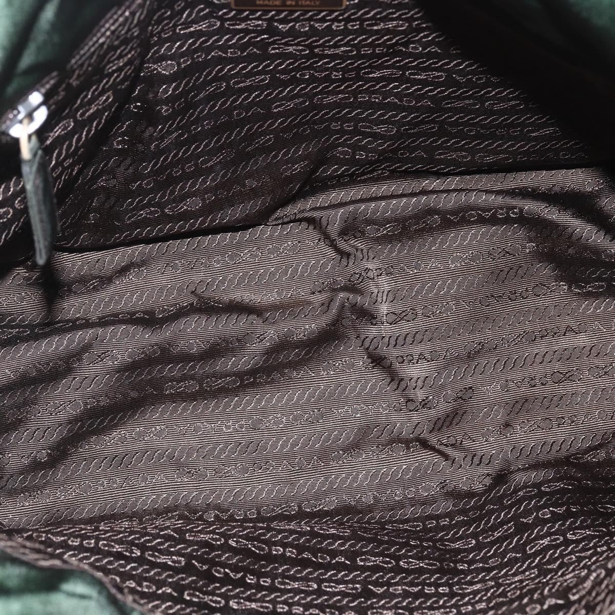 Prada Vintage Tote Tessuto Khaki Nylon Tote Bag Bag