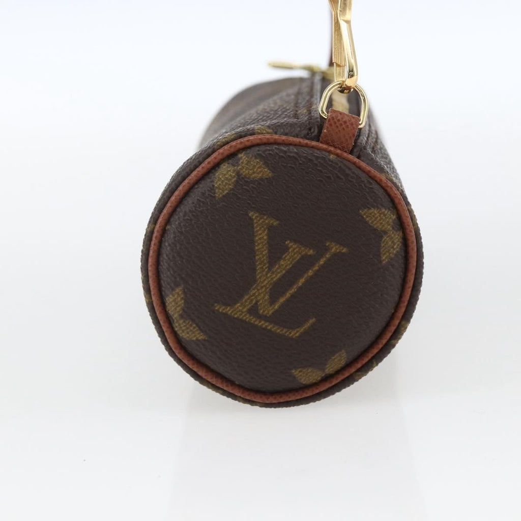 Louis Vuitton Papillon Pochette Monogram Canvas Brown Canvas Clutche & Pouche Bag