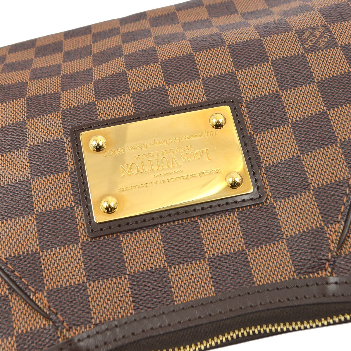 Louis Vuitton Thames Handbag Damier Brown Canvas Shoulder Bag