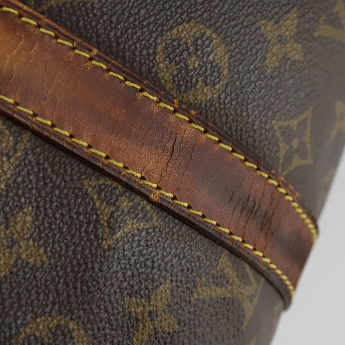 Louis Vuitton Keepall Bag Monogram Canvas Brown Canvas Travel Bag