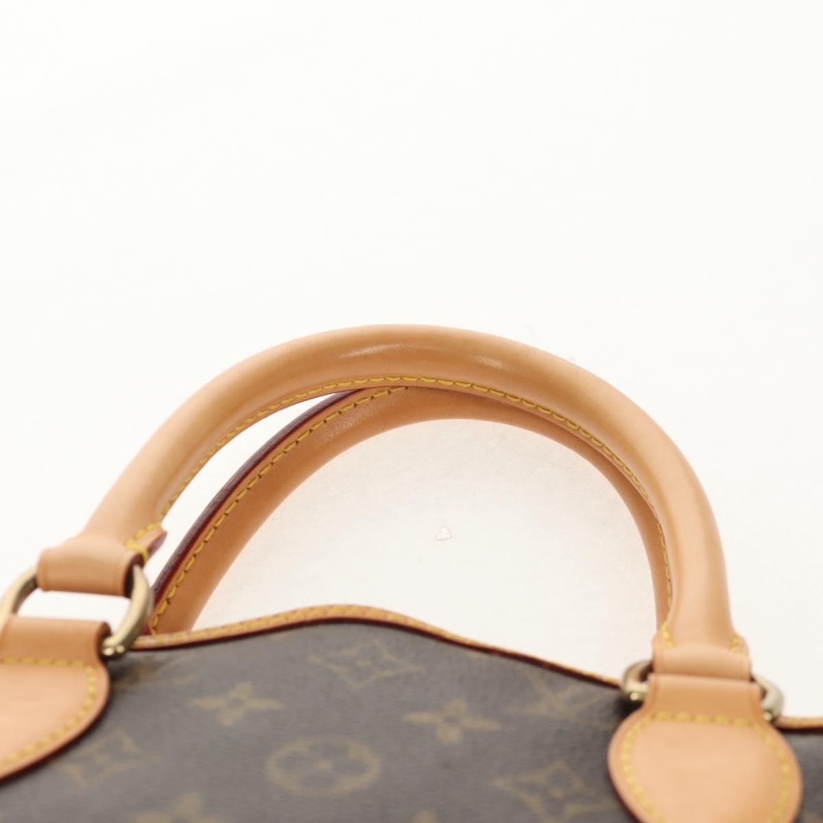 Louis Vuitton Lockit Handbag Monogram Canvas Brown Canvas Handbag