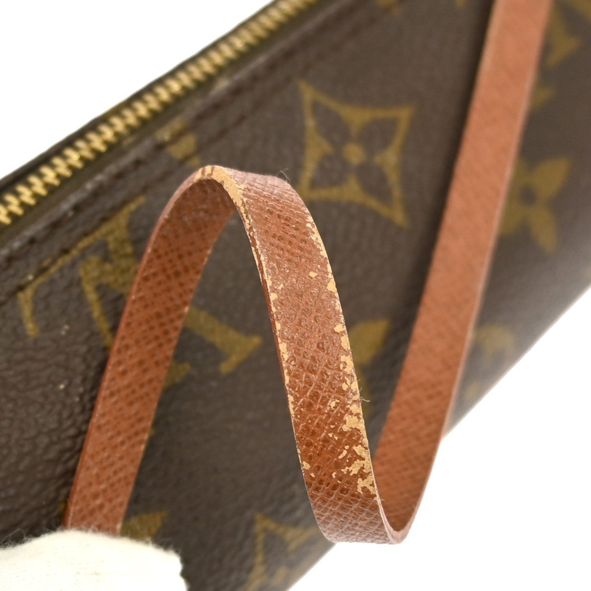 Louis Vuitton Papillon Pochette Monogram Canvas Brown Canvas Clutche & Pouche Bag