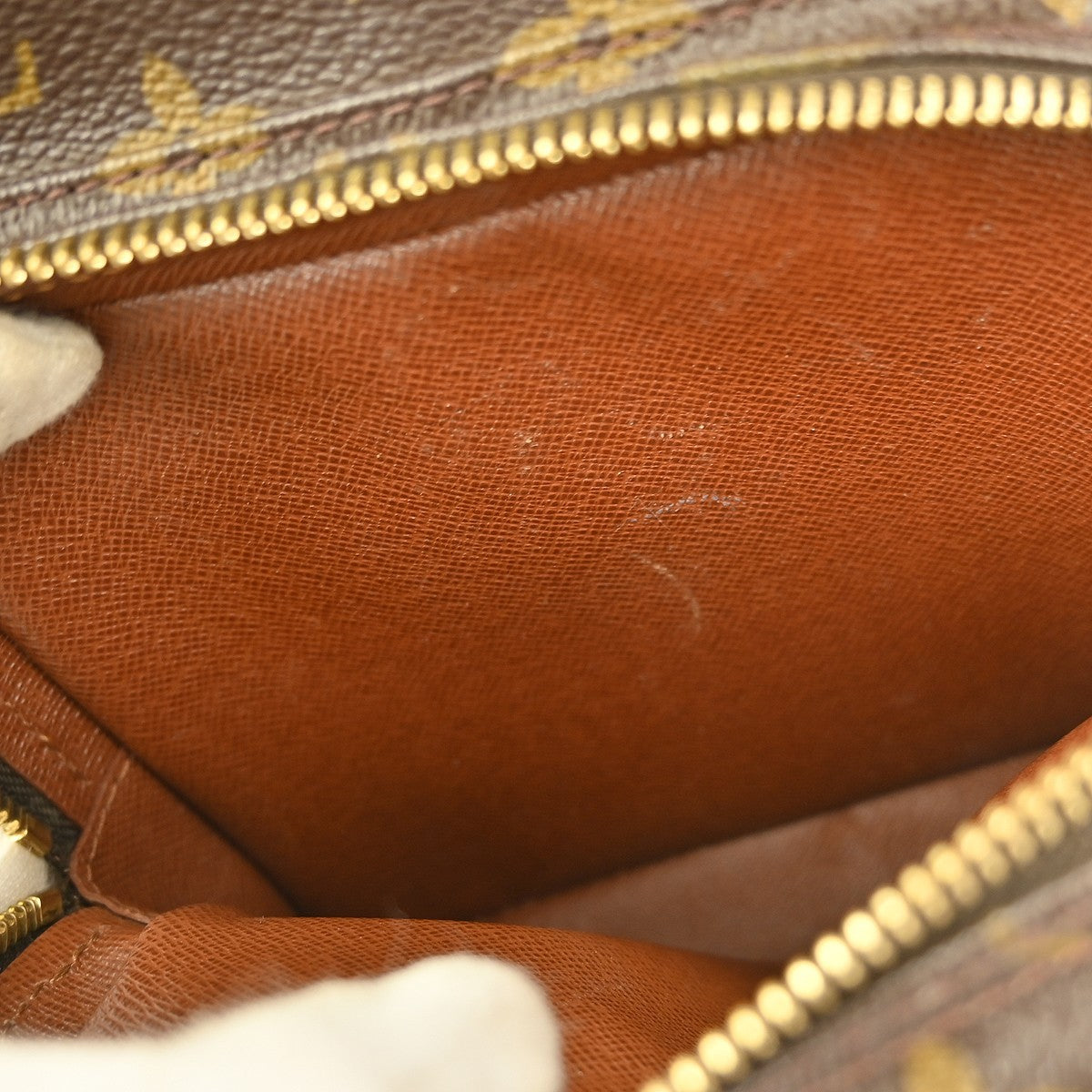 Louis Vuitton Amazone Bag Monogram Canvas Brown Canvas Shoulder Bag