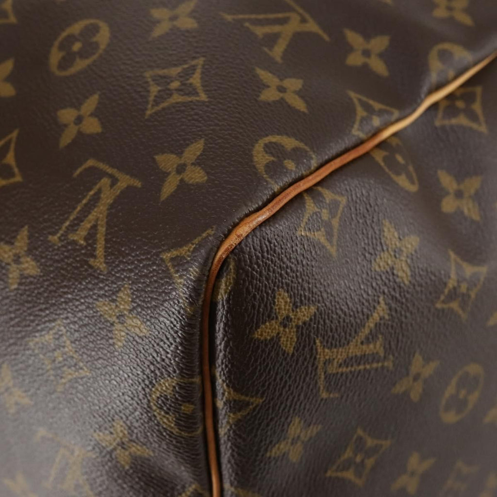 Louis Vuitton Keepall Bandouliere Bag Monogram Canvas Brown Canvas Bag