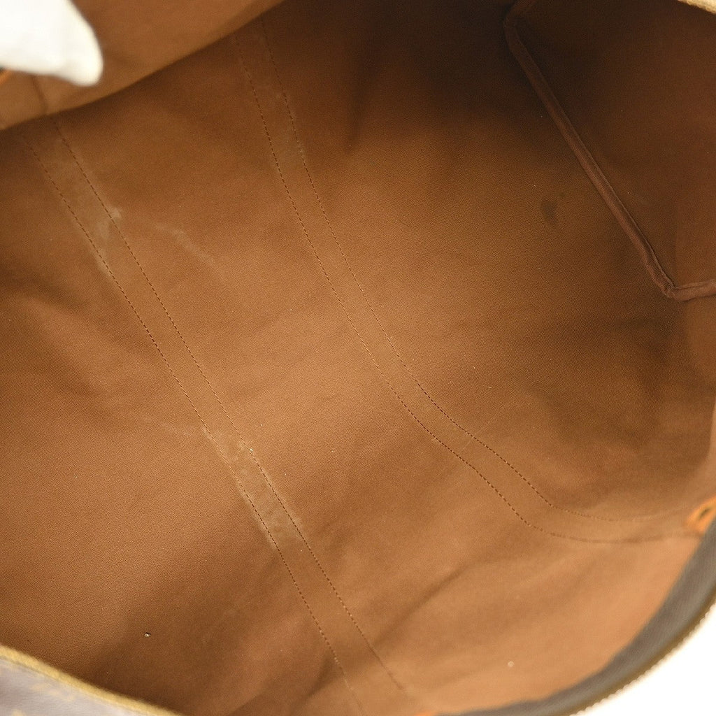 Louis Vuitton Keepall Bag Monogram Canvas Brown Canvas Travel Bag
