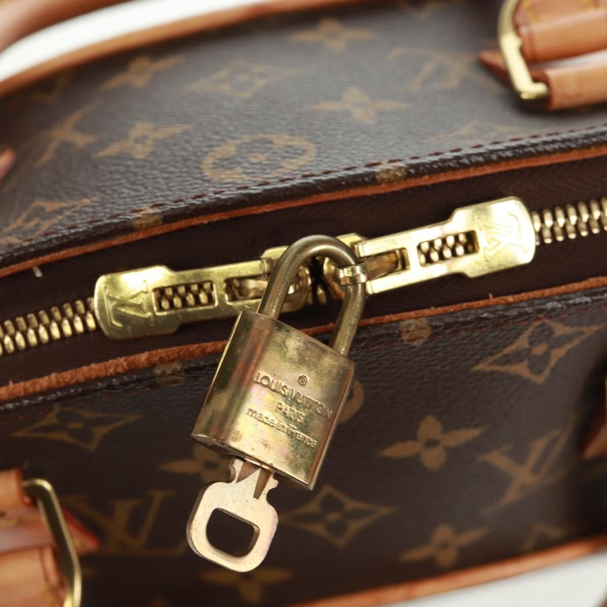 Louis Vuitton Ellipse Bag Monogram Canvas Brown Canvas Handbag