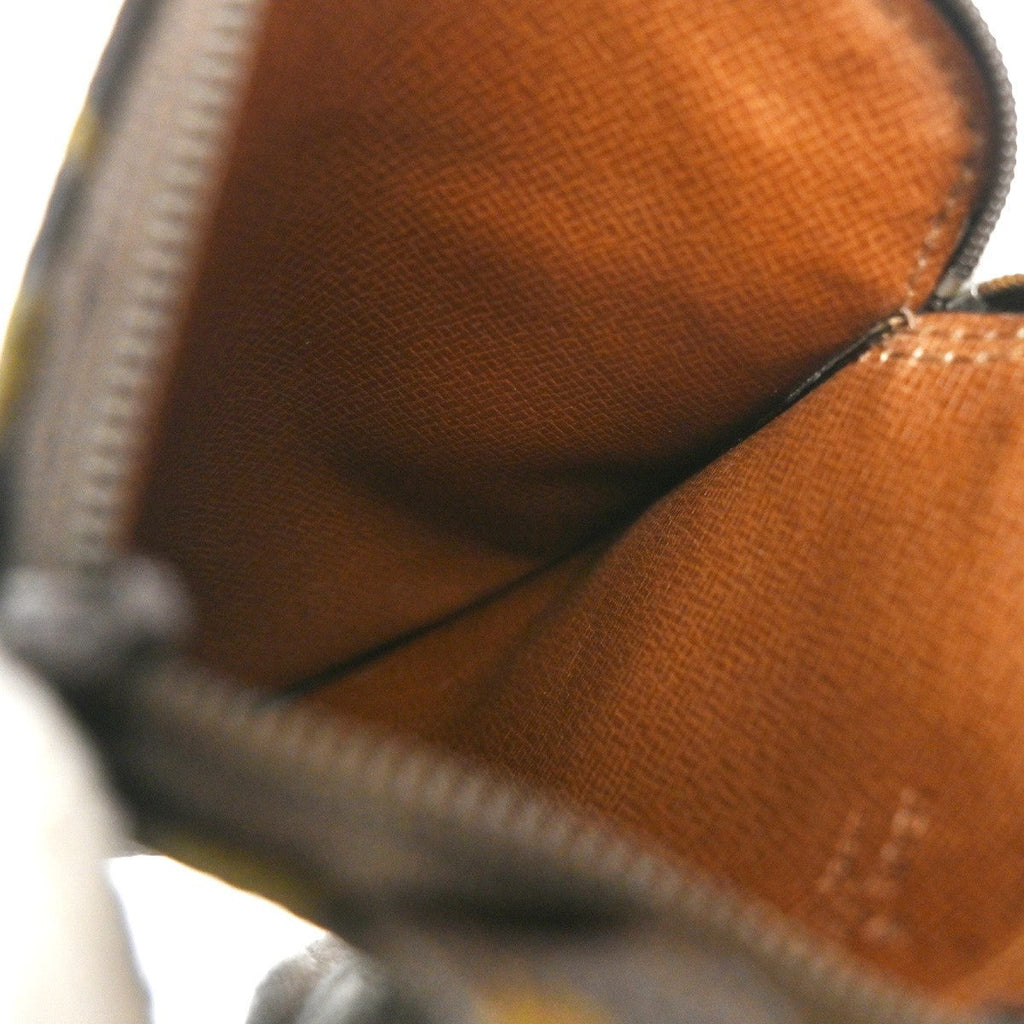 Louis Vuitton Pochette Secret Monogram Canvas Brown Canvas Clutche & Pouche Bag