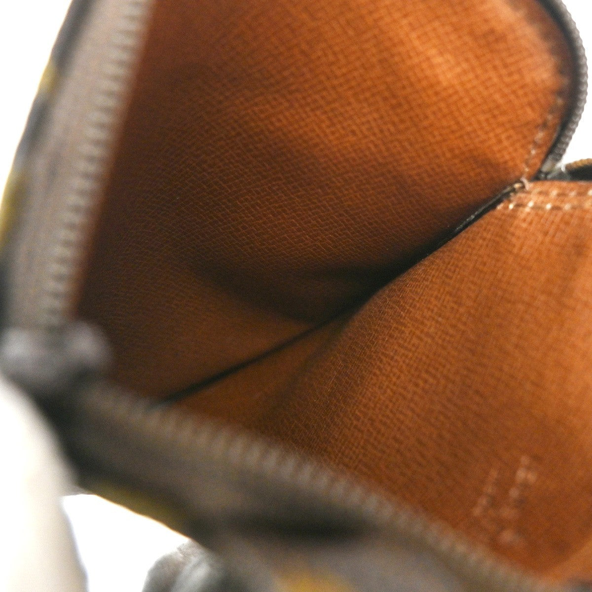 Louis Vuitton Pochette Secret Monogram Canvas Brown Canvas Clutche & Pouche Bag