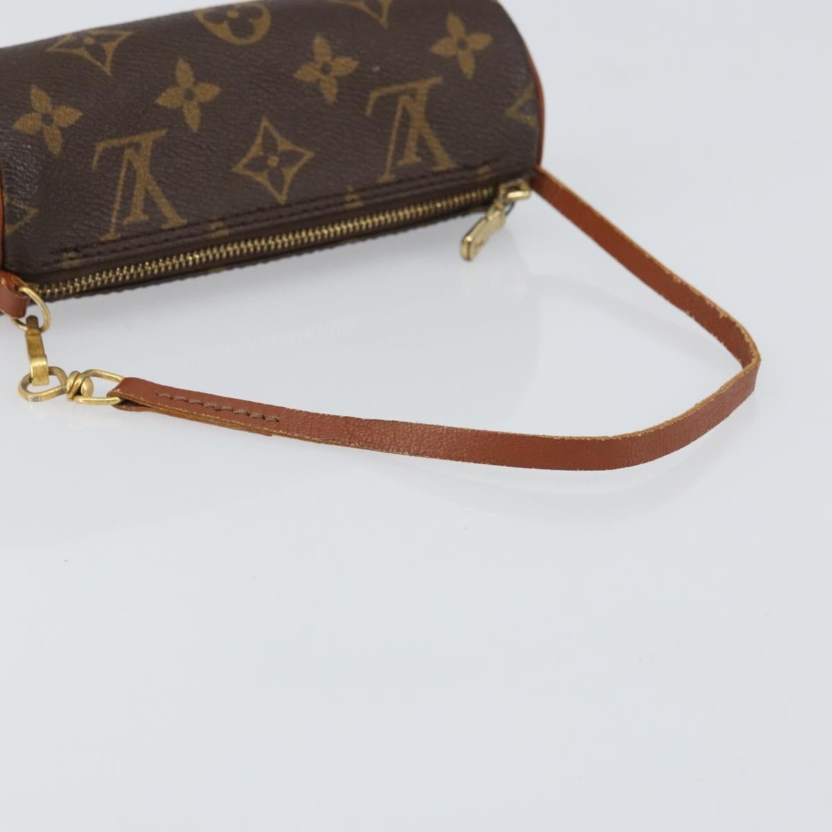 Louis Vuitton Papillon Pochette Monogram Canvas Brown Canvas Clutche & Pouche Bag