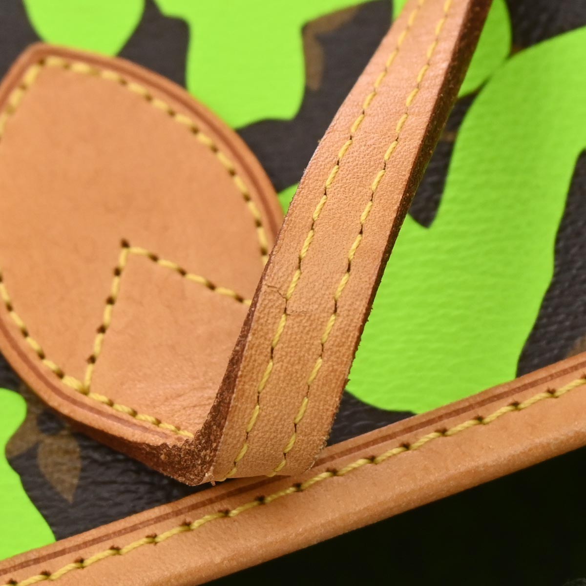 Louis Vuitton Neverfull Tote Limited Edition Monogram Graffiti Green Canvas Tote Bag