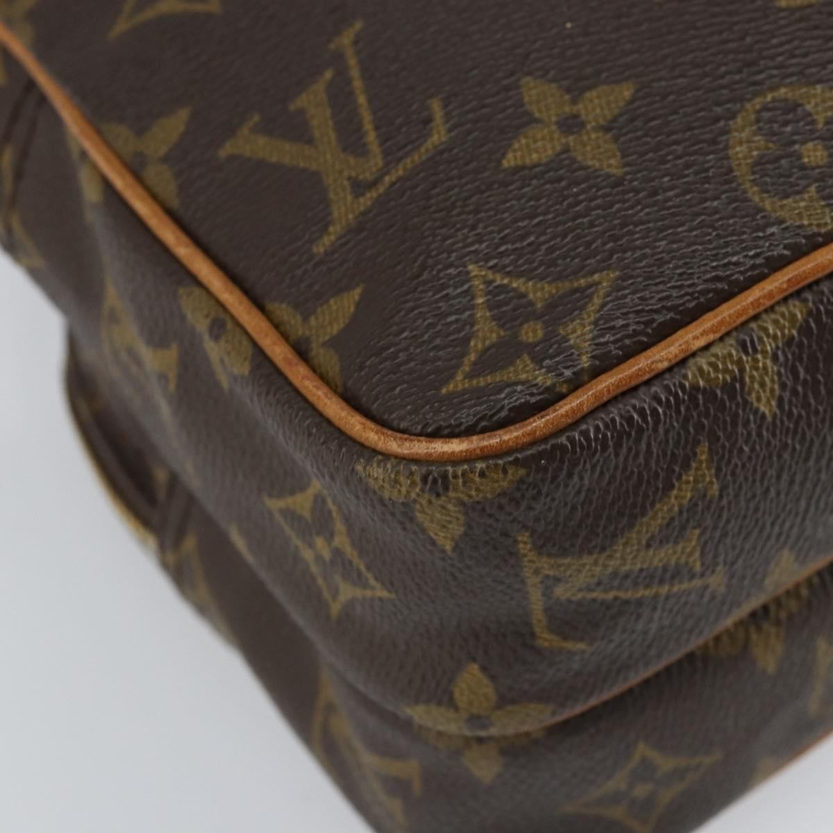 Louis Vuitton Amazone Bag Monogram Canvas Brown Canvas Shoulder Bag
