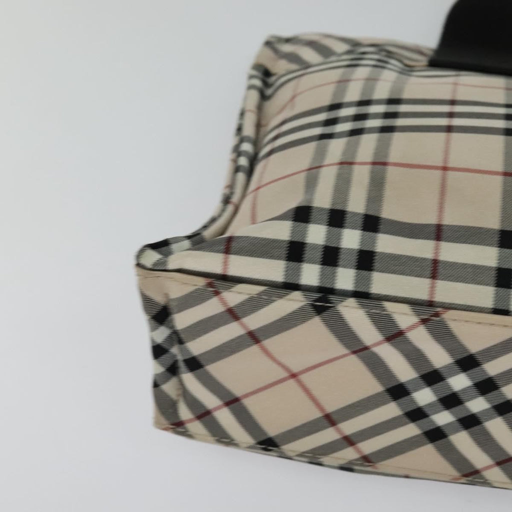 Burberry Nova Check Blue Label Nylon Beige Nylon Tote Bag