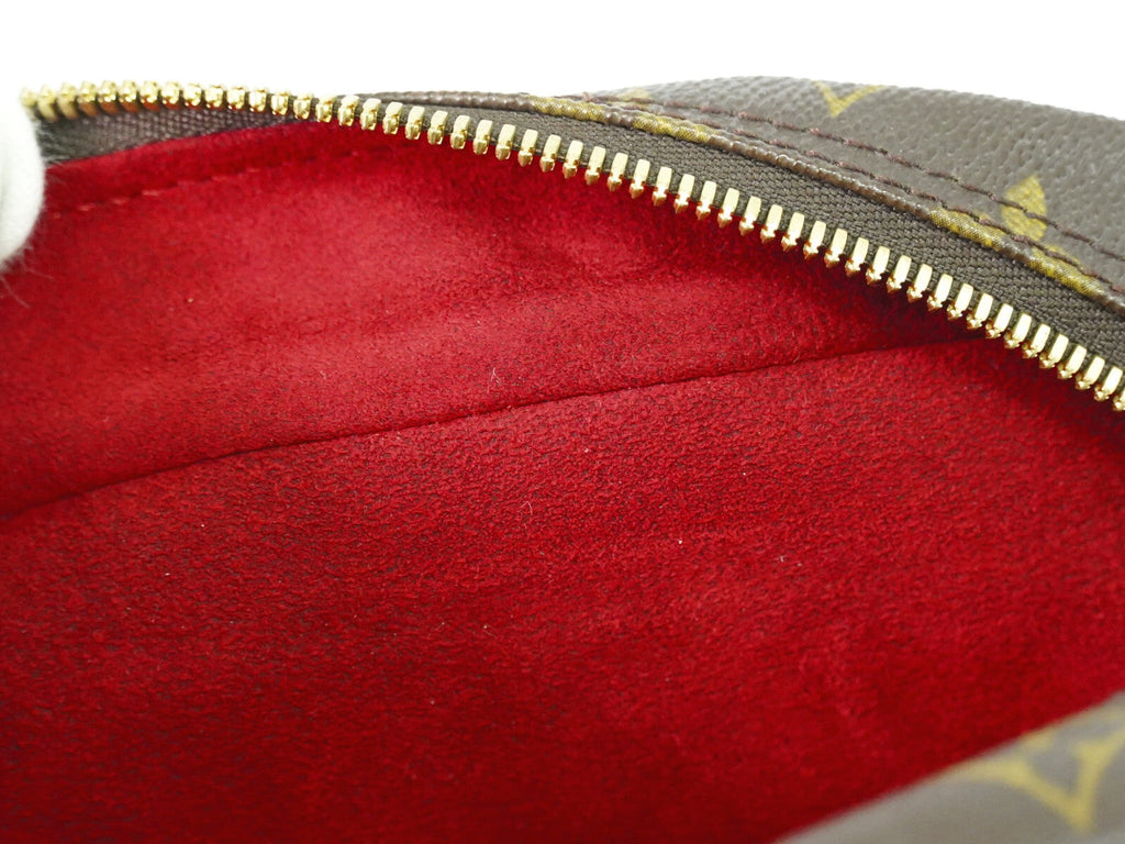 Louis Vuitton Excentri-Cite Handbag Monogram Canvas Brown Canvas Handbag