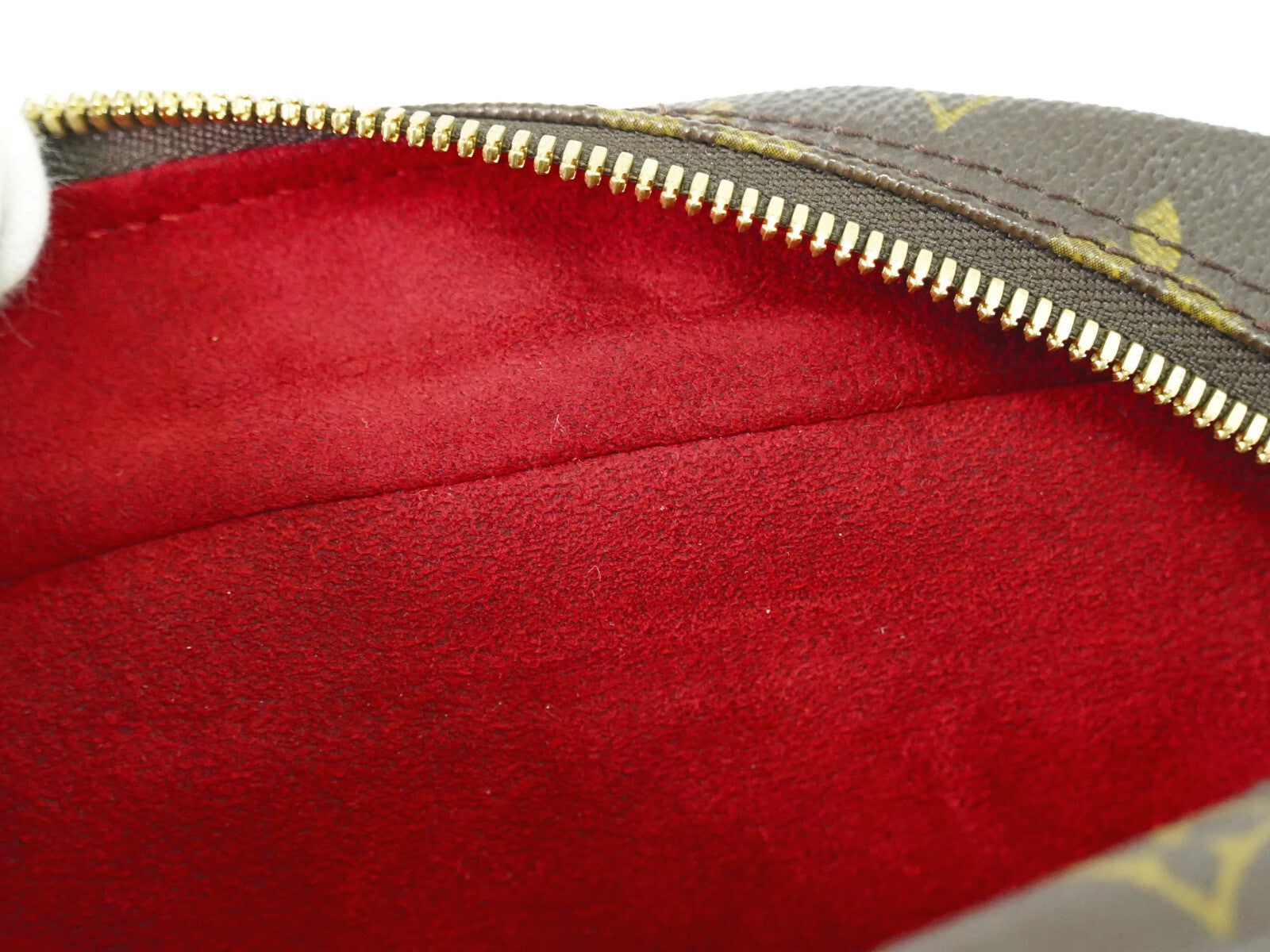 Louis Vuitton Excentri-Cite Handbag Monogram Canvas Brown Canvas Handbag