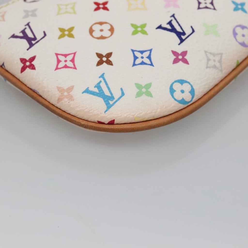 Louis Vuitton Pochette Mm Monogram Multicolor Canvas Multicolour Canvas Clutche & Pouche Bag