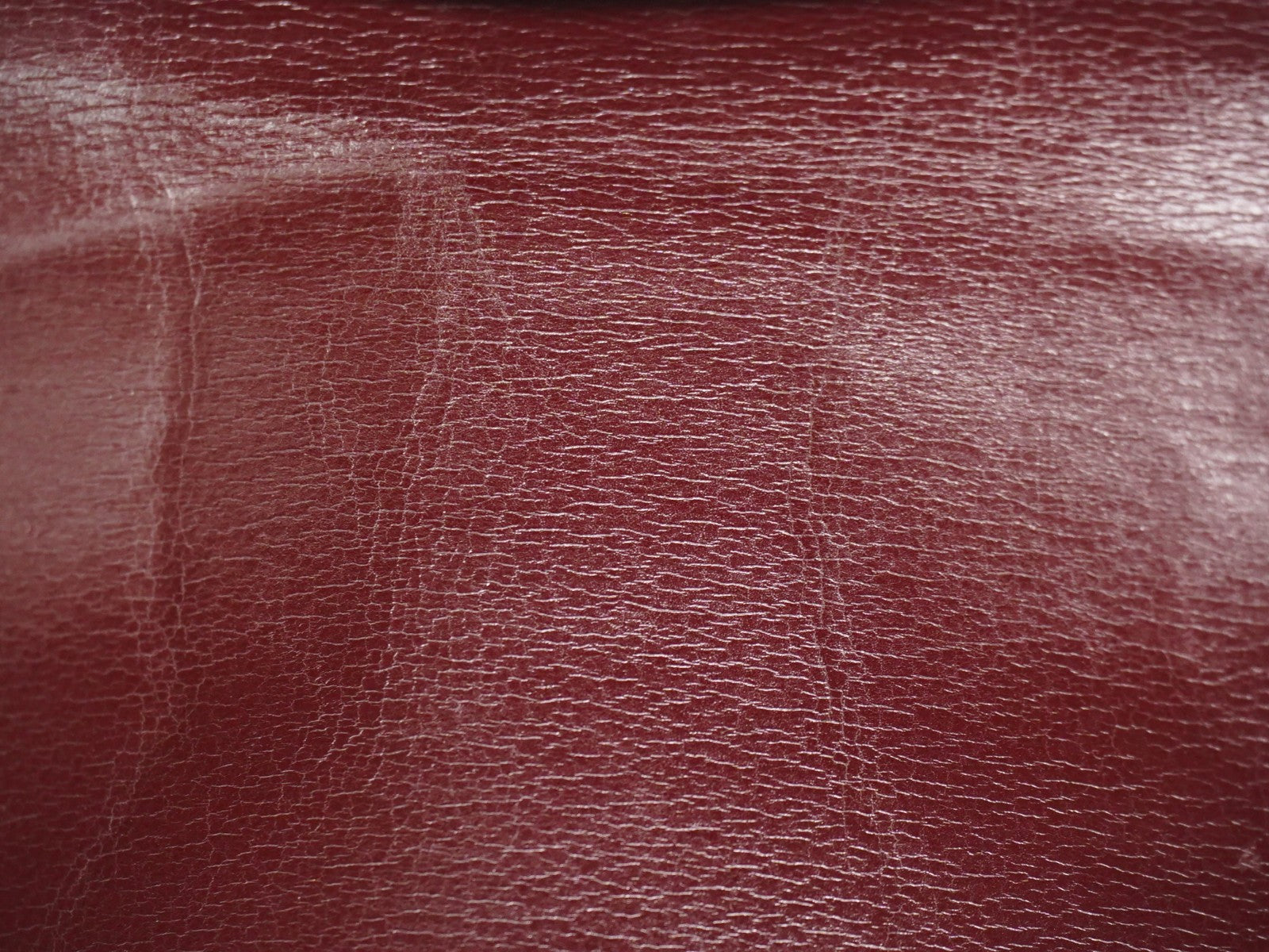 Christian Dior Vintage Shoulder Bag Leather Red Leather Shoulder Bag Bag (Pre-Owned)
