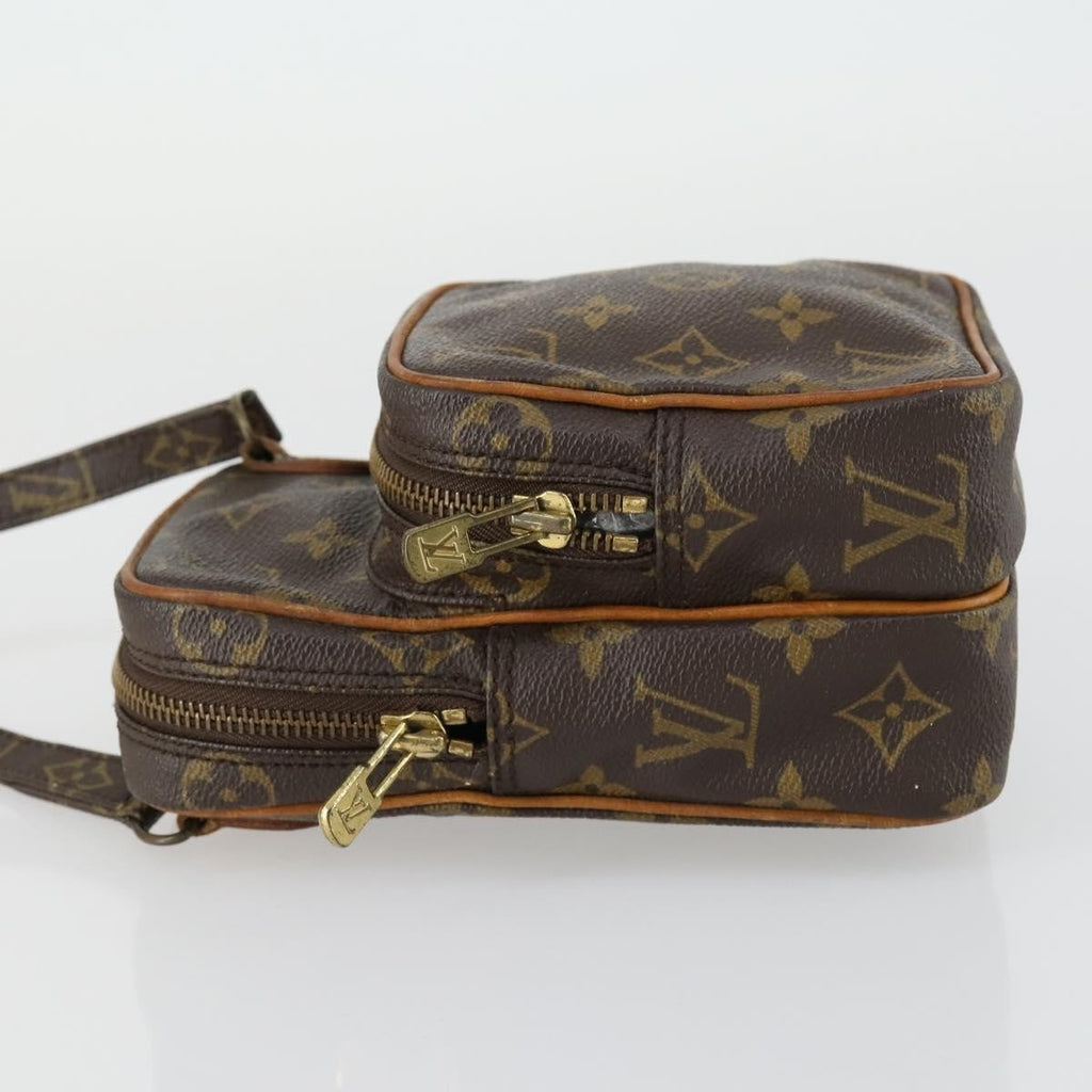 Louis Vuitton Amazone Bag Monogram Canvas Brown Canvas Shoulder Bag