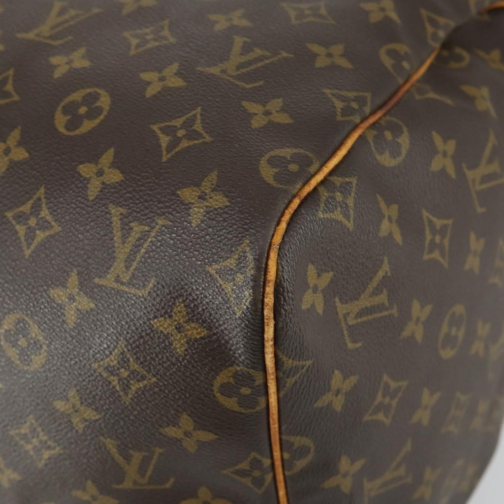 Louis Vuitton Keepall Bag Monogram Canvas Brown Canvas Travel Bag