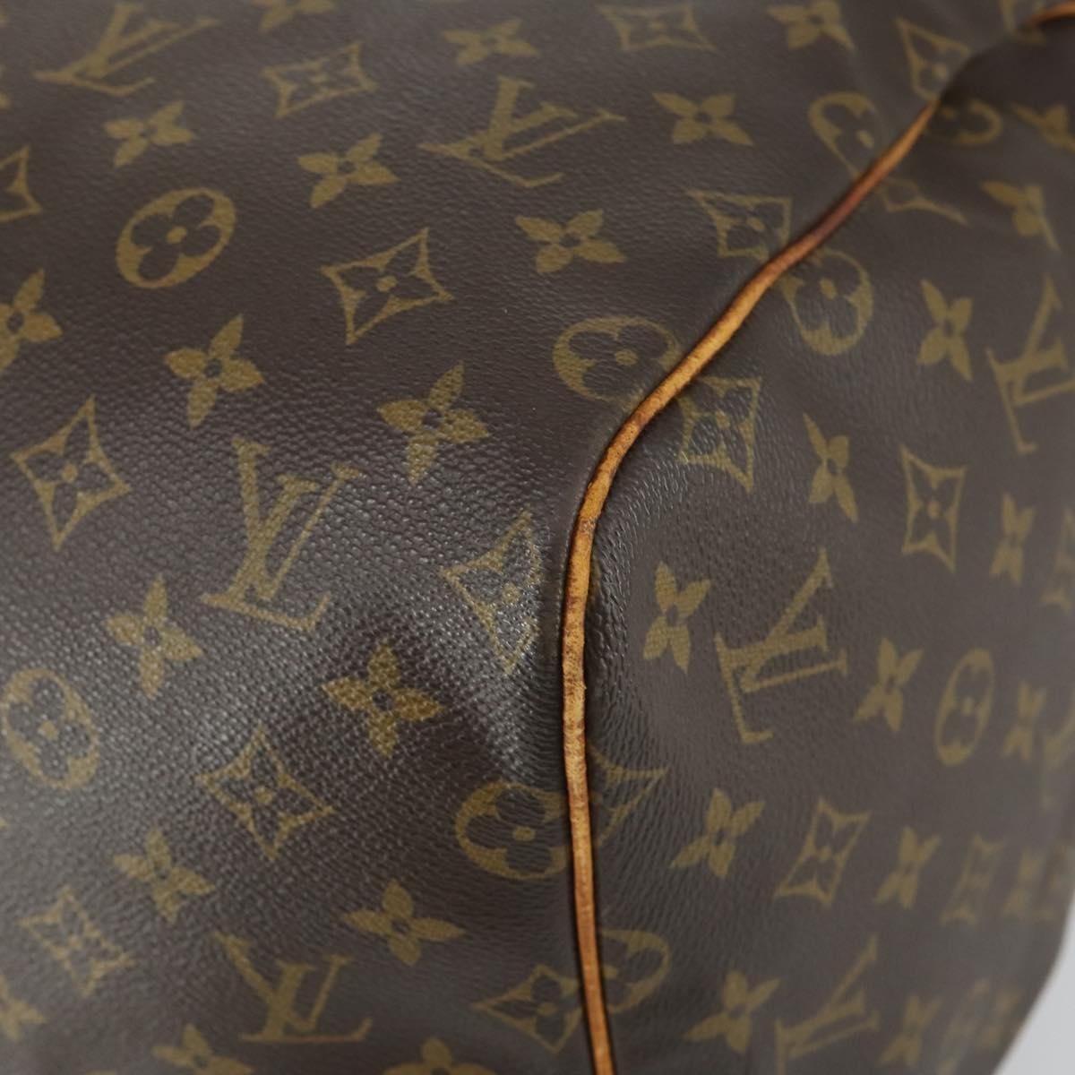 Louis Vuitton Keepall Bag Monogram Canvas Brown Canvas Travel Bag
