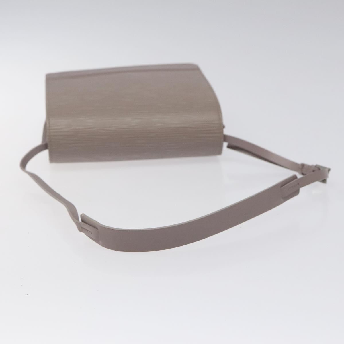Louis Vuitton Biarritz Shoulder Bag Epi Leather Gray Leather Shoulder Bag