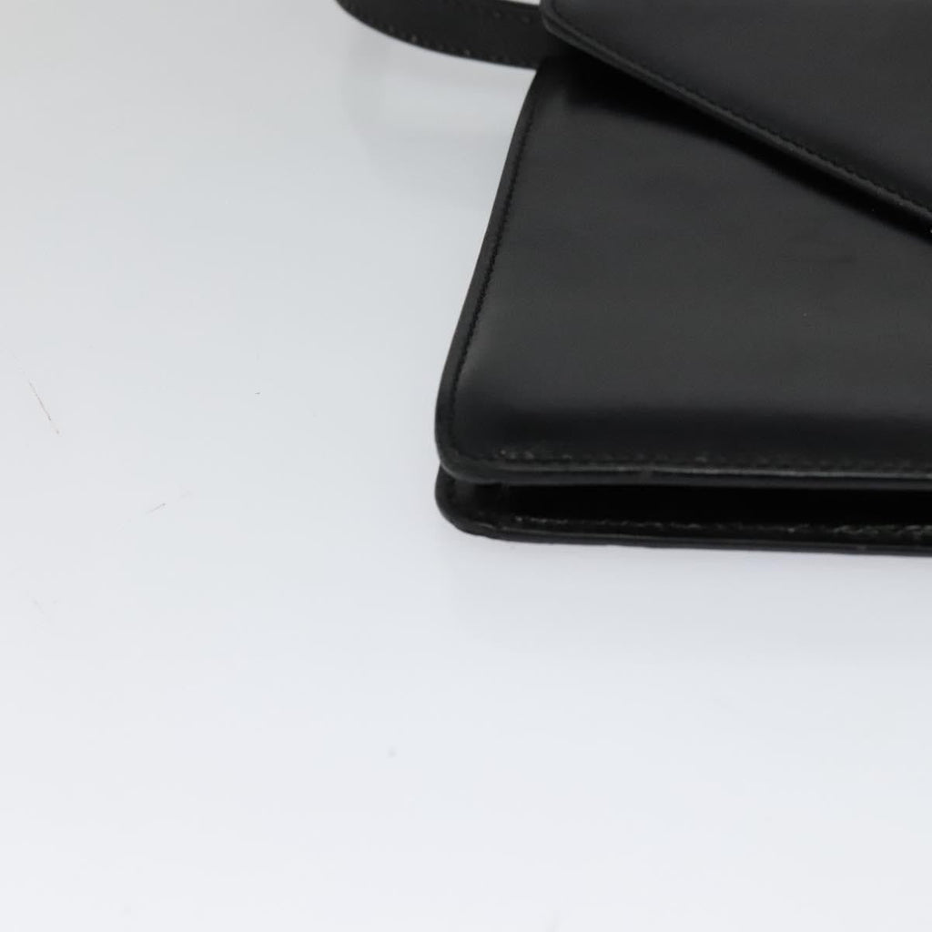 Celine Envelope Shoulder Bag Leather Black Leather Shoulder Bag Bag