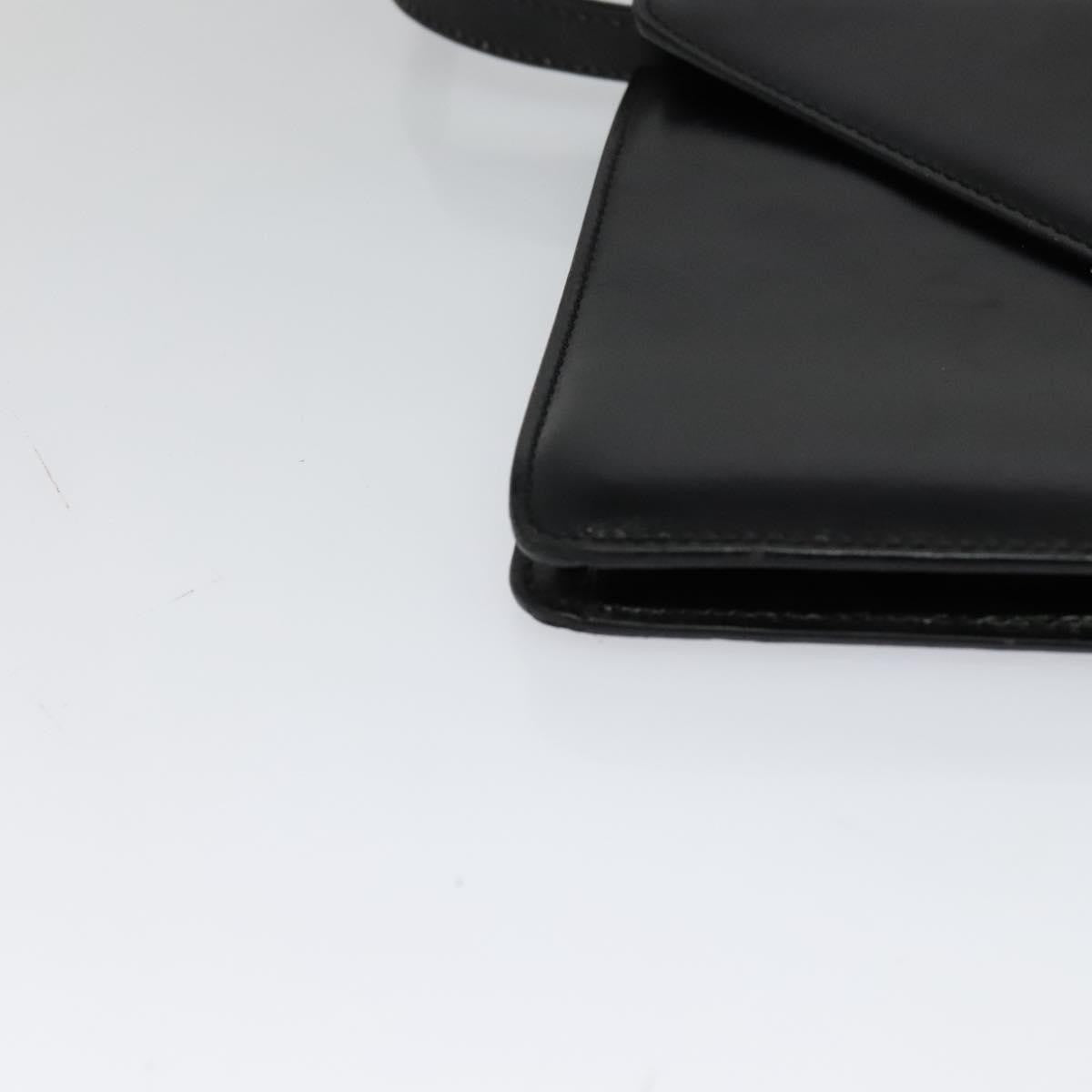 Celine Envelope Shoulder Bag Leather Black Leather Shoulder Bag Bag