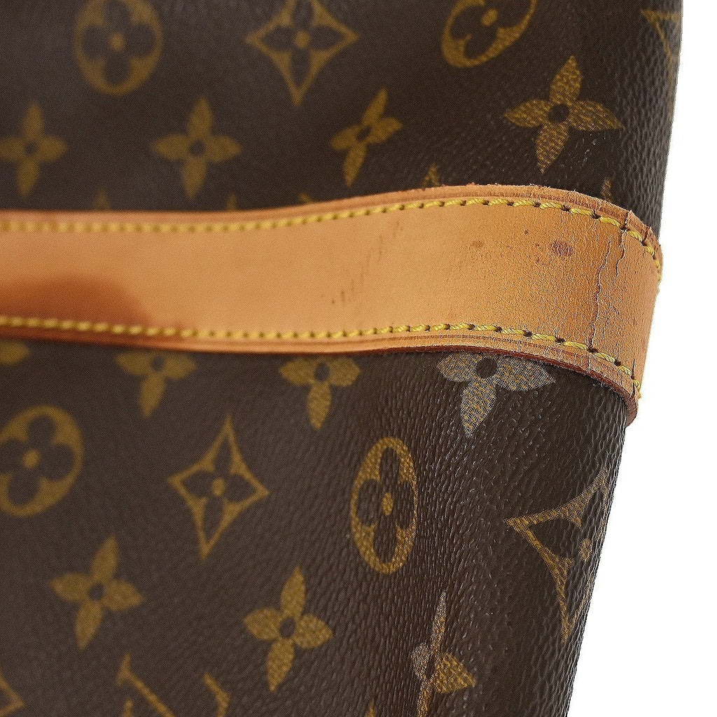 Louis Vuitton Keepall Bag Monogram Canvas Brown Canvas Travel Bag