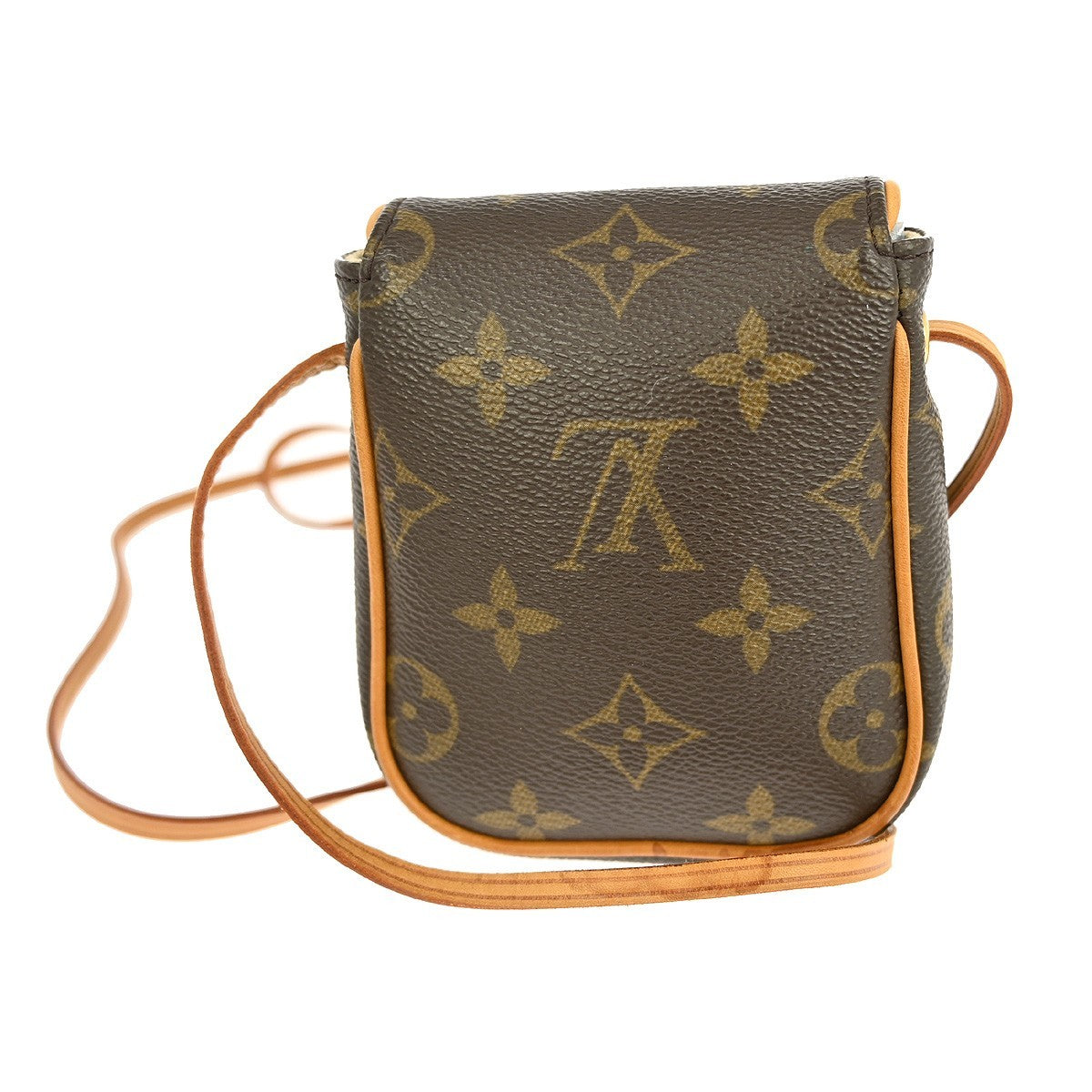 Louis Vuitton Cancun Pochette Monogram Canvas Brown Canvas Clutche & Pouche Bag