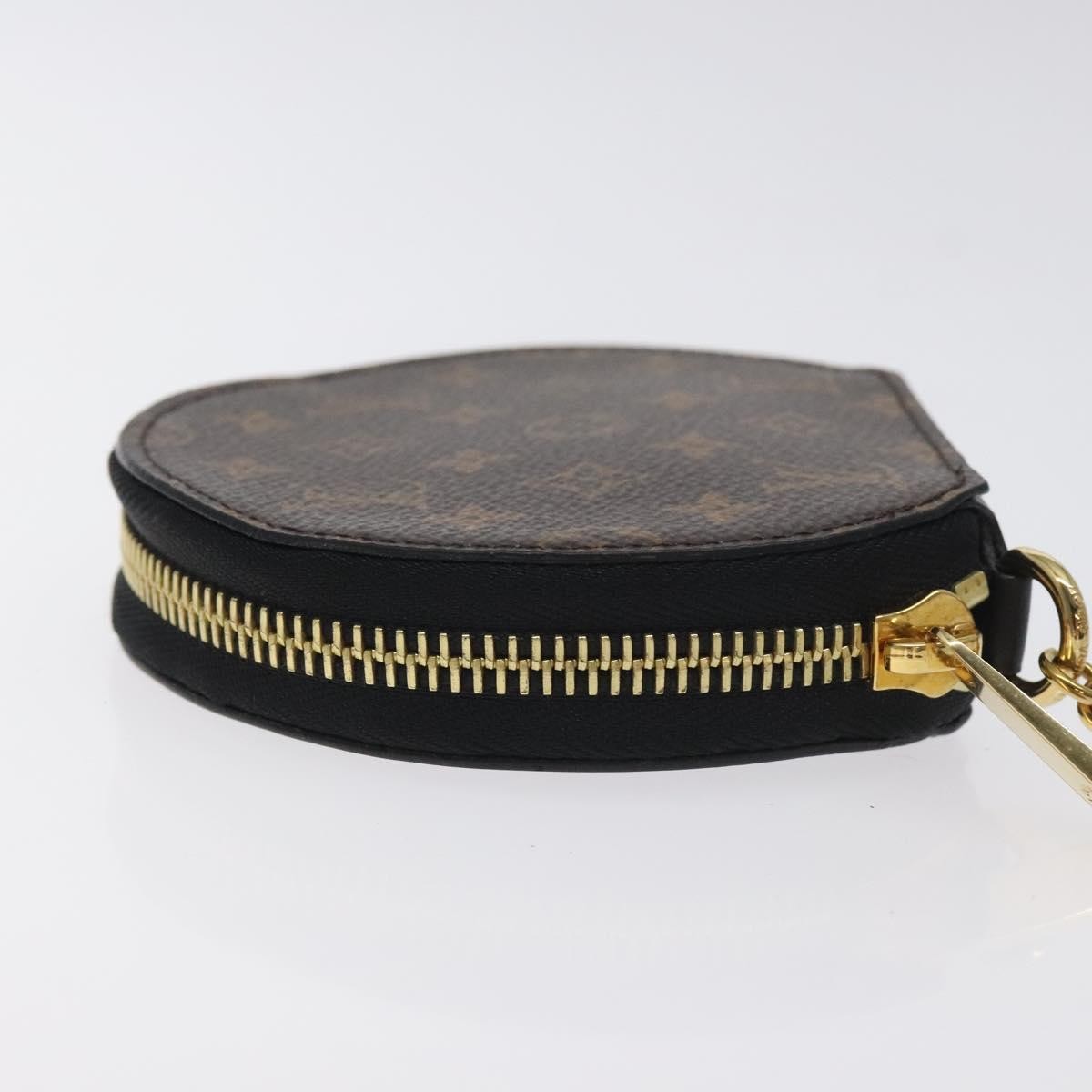 Louis Vuitton Boite Chapeau Coin Purse Monogram Canvas Brown Canvas Wallets Accessory