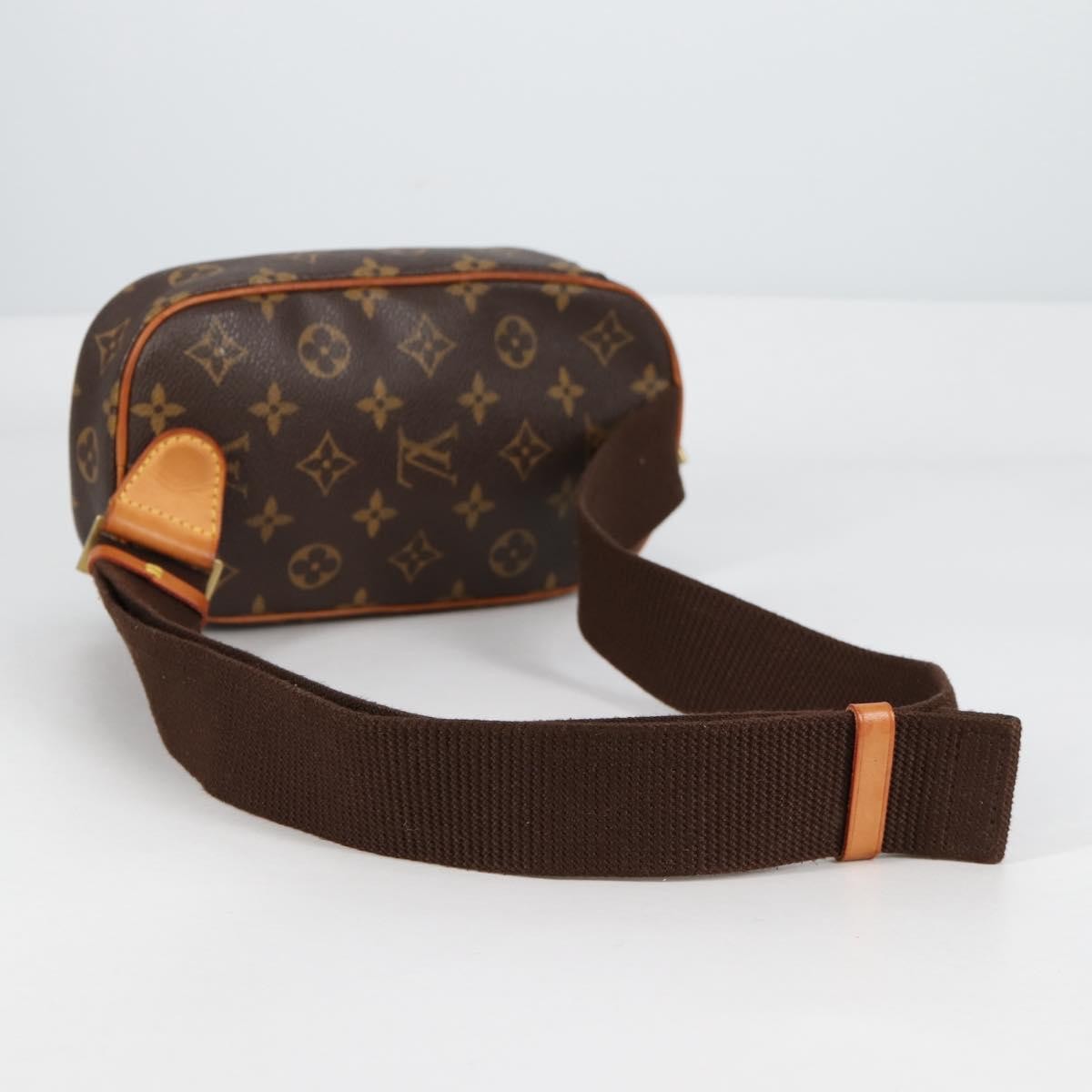 Louis Vuitton Pochette Gange Monogram Canvas Brown Canvas Bag