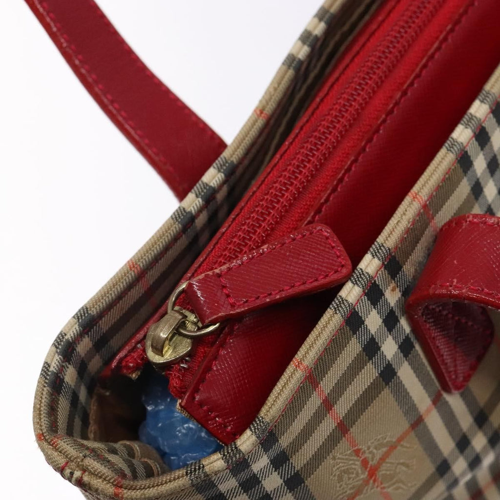 Burberry Nova Check Handbag Nova Check Canvas Beige Canvas Handbag