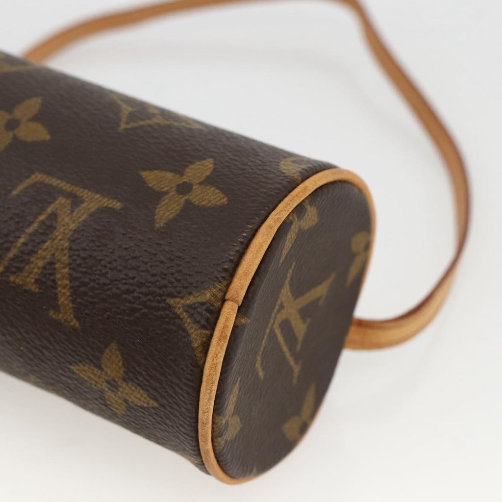 Louis Vuitton Papillon Pochette Monogram Canvas Brown Canvas Clutche & Pouche Bag