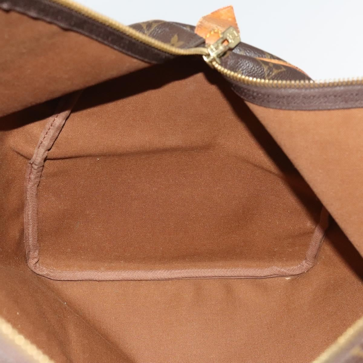 Louis Vuitton Keepall Bag Monogram Canvas Brown Canvas Travel Bag