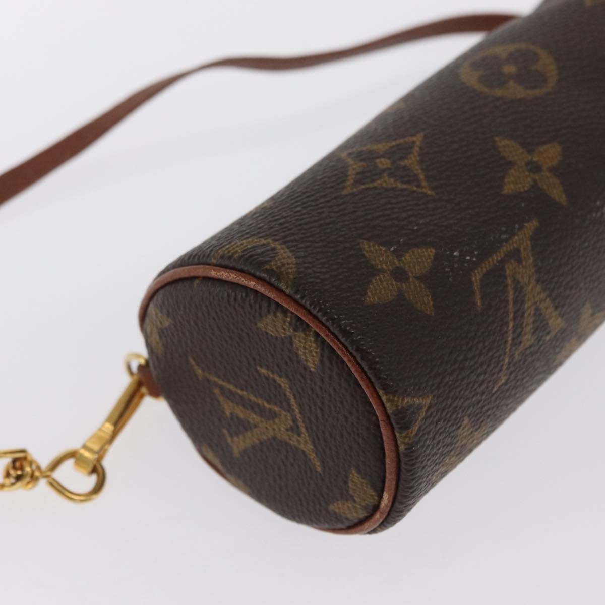 Louis Vuitton Papillon Pochette Monogram Canvas Brown Canvas Clutche & Pouche Bag