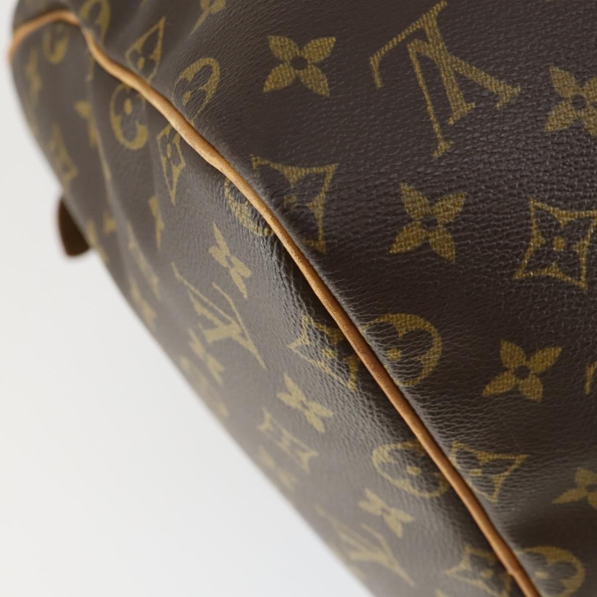 Louis Vuitton Keepall Bag Monogram Canvas Brown Canvas Travel Bag
