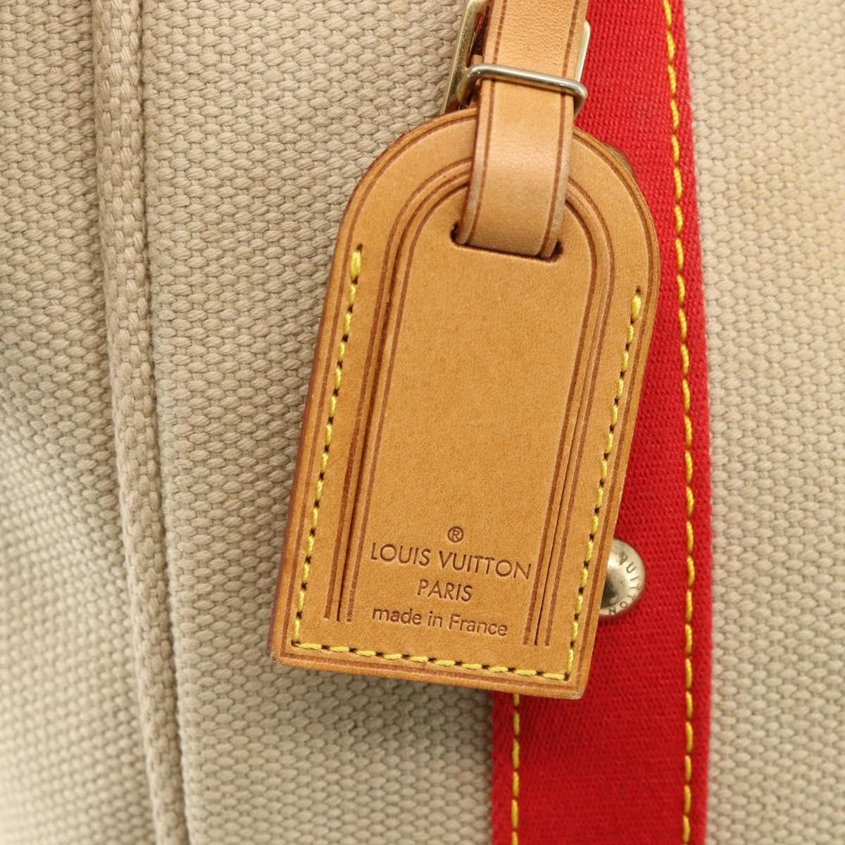 Louis Vuitton Antigua Tote Canvas Beige Canvas Tote Bag
