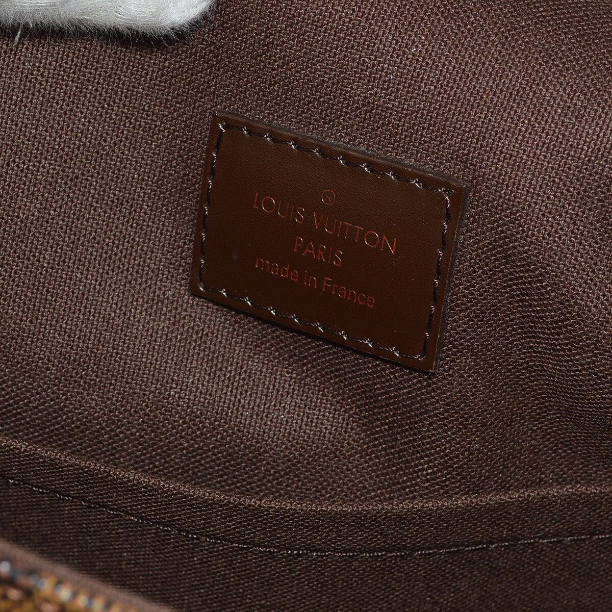 Louis Vuitton Brooklyn Handbag Damier Brown Canvas Shoulder Bag